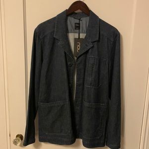Men's Nau Kush Utility Blazer indigo